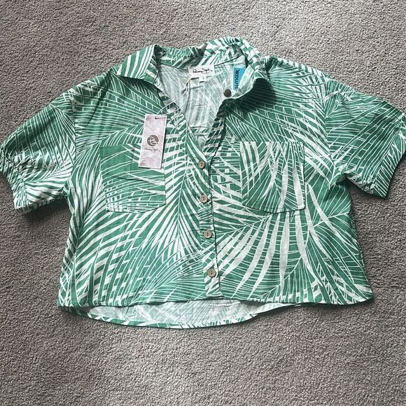 Panama Jack Women’s Linen Blend Tropical Blouse! - Picture 2 of 9